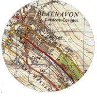 Map of Blaenavon