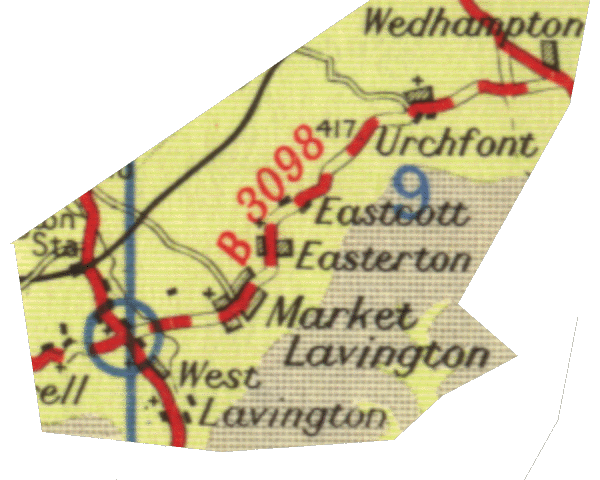 map of easterton